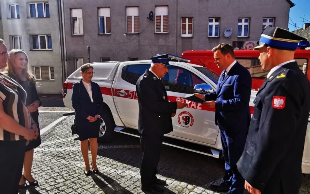 UROCZYSTA ZBIÓRKA OSP – PRZEKAZANIE WOZU