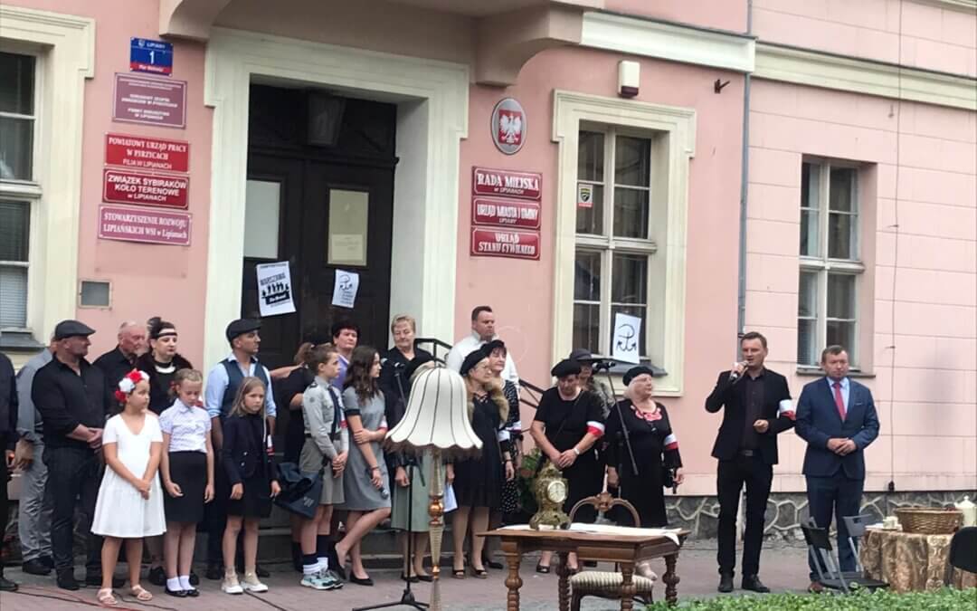 Uroczystości upamiętnienia wybuchu powstania warszawskiego w Lipianach