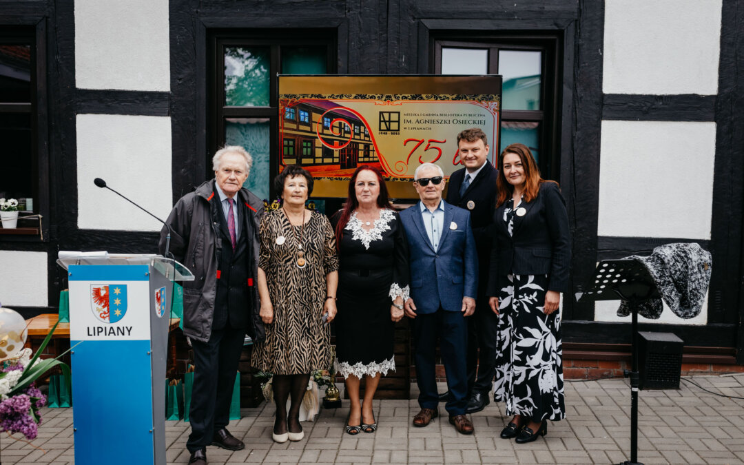 75-lecie Miejskiej i Gminnej Biblioteki Publicznej im. Agnieszki Osieckiej w Lipianach