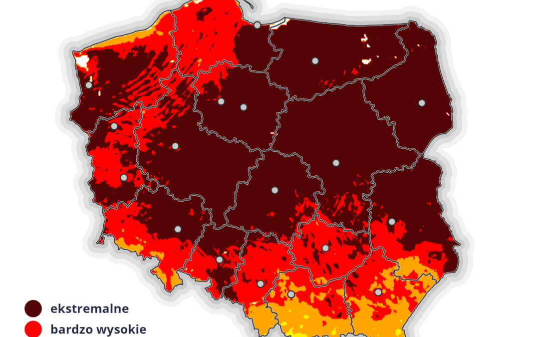 Ekstremalne zagrożenie pożarowe lasu