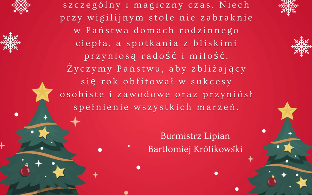 Życzenia świąteczne