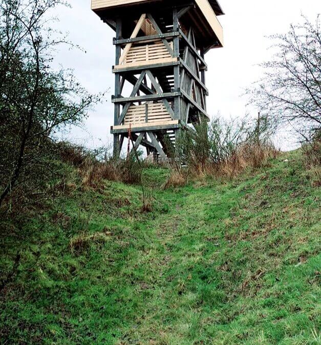 Informacja o odbiorze końcowym zadania „Budowa ekologiczno-edukacyjnej wieży widokowej o konstrukcji drewnianej w Lipianach”